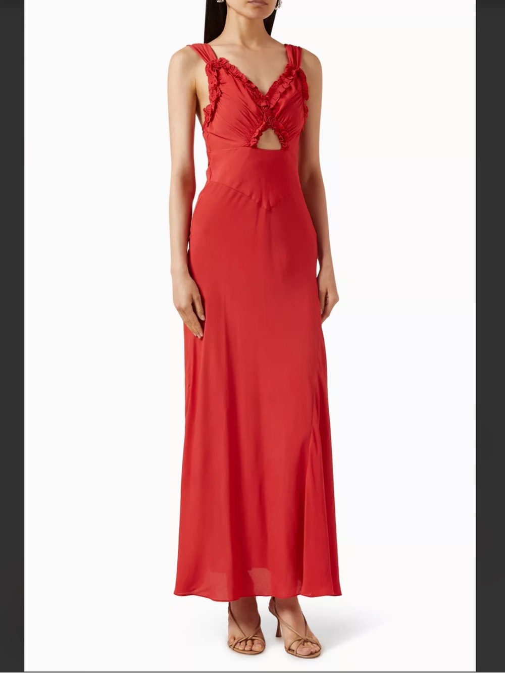 DOEN RED MAXI DRESS